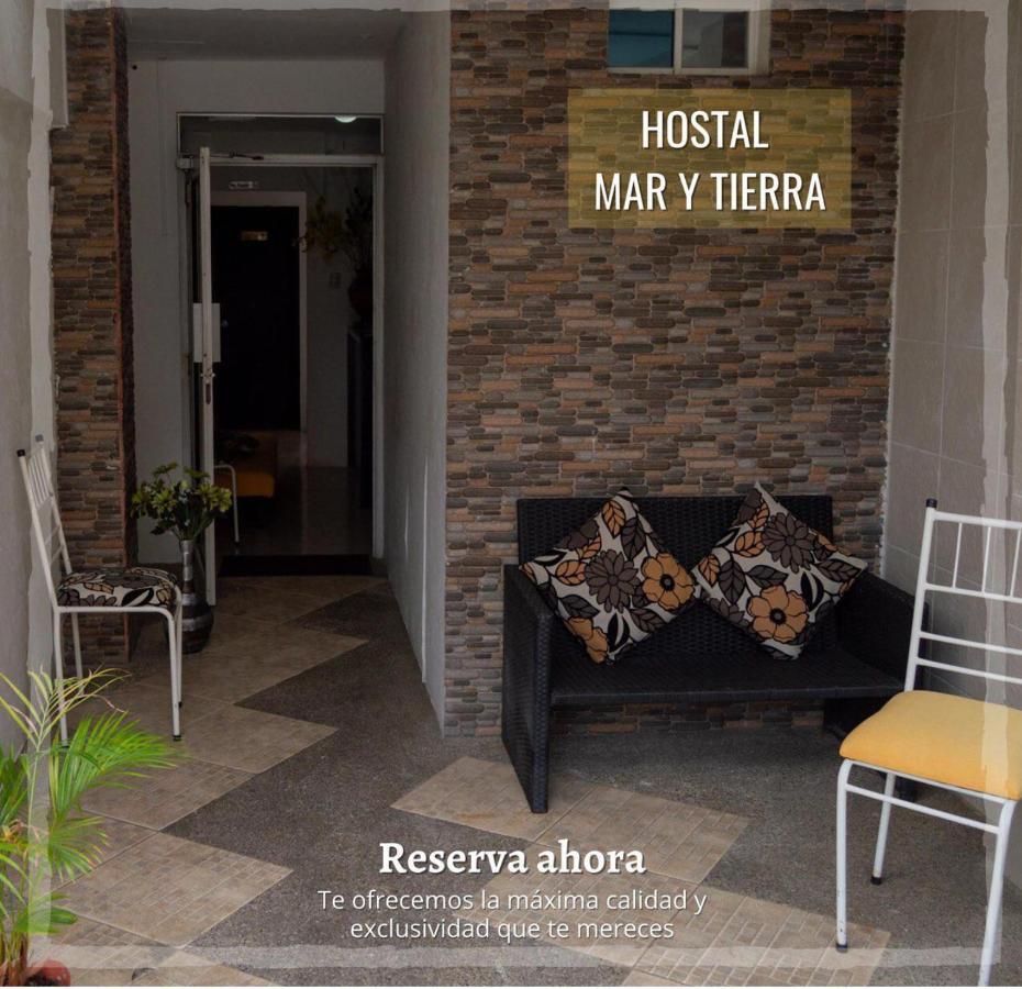 Hostal Mar Y Tierra Manta Exterior photo